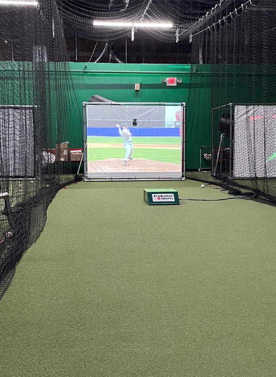 Live Pitching Hitting Simulator