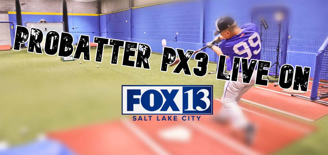 Probatter PX3 pitching machine features on The Strike Zone KSTU-TV (Fox Salt Lake City)